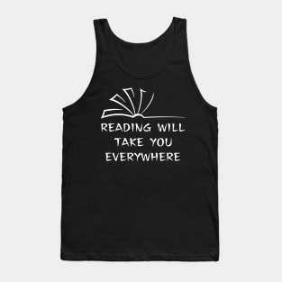 Reading Will Take You Everywhere Tank Top